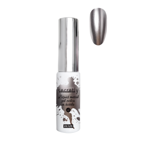Гелова боичка Secretly Liquid metal gel color in bottle 4 10 ml