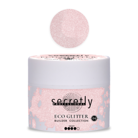 UV/LED gel SECRETLY PROFESSIONAL ECO GLITTER BUILDER GEL Collection #4