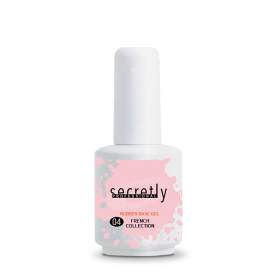 База Гел Лак SECRETLY Rubber Base Gel French Collection #4 15 мл.