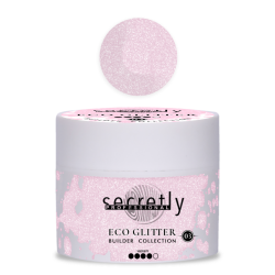 UV/LED gel SECRETLY PROFESSIONAL ECO GLITTER BUILDER GEL Collection #3 25g