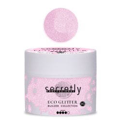 UV/LED gel SECRETLY PROFESSIONAL ECO GLITTER BUILDER GEL Collection #5 25g