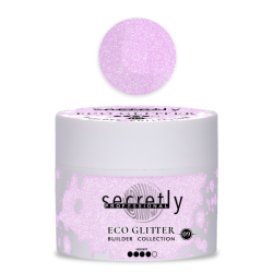 UV/LED gel SECRETLY PROFESSIONAL ECO GLITTER BUILDER GEL Collection #9 25g