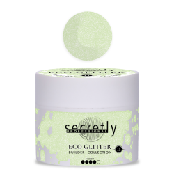 UV/LED gel SECRETLY PROFESSIONAL ECO GLITTER BUILDER GEL Collection #11 25g