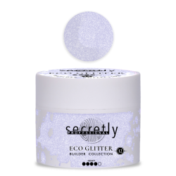 UV/LED gel SECRETLY PROFESSIONAL ECO GLITTER BUILDER GEL Collection #12 25g