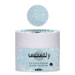 UV/LED gel SECRETLY PROFESSIONAL ECO GLITTER BUILDER GEL Collection #15 25g
