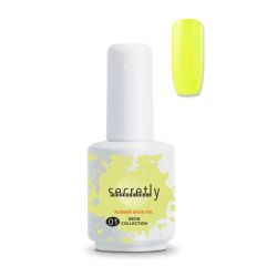 База Гел Лак SECRETLY PROFESSIONAL Rubber Base Gel Neon Collection #1 15 мл.