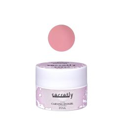 UV/LED Acrygel SECRETLY PROFESSIONAL Carving Evogel Collection Pink 25g