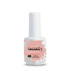 База Гел Лак SECRETLY Rubber Base Gel French Collection #6 15 мл.