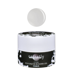 UV/LED gel SECRETLY PROFESSIONAL ECO LIQUID BUILDER GEL Clear 25g