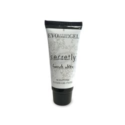 UV/LED Acrygel SECRETLY PROFESSIONAL EVO SCULPTURE French White 60g