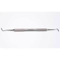 SECRETLY PROFESSIONAL Double-Ended Metal Pedicure Curette